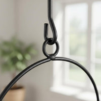Lunar Moon Planter Rustic Design Moon Shaped Hanging Basket Easy to Hang