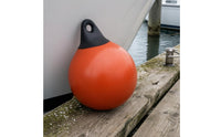 Boat Anti-Collision Buoy Two-Color PVC Inflatable Buoy Hanging Eyelet