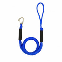 Shock Absorbing Bungee Dock Line Safeguarding Sleeves Boat Bungee Rope Braided Elastic Rope Looped End for Mooring