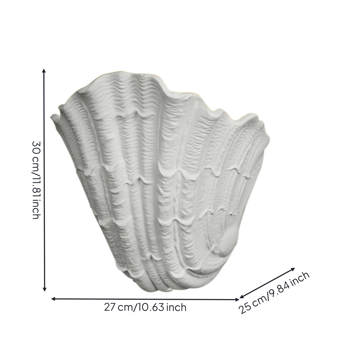 Wall Sconce with Shell Shade Elegant Shell Wall Sconce Light Fixture Cozy Artisanal for Hallway, Bedroom