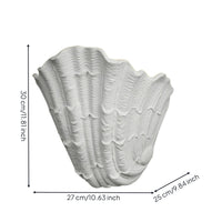 Wall Sconce with Shell Shade Elegant Shell Wall Sconce Light Fixture Cozy Artisanal for Hallway, Bedroom