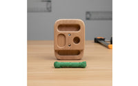 2 Pieces Portable Wooden Fingerboard Easy to Install Climbing Fingerboard Strong and Rock Climbing Finger Training Board for Beginners
