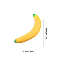 Banana Press Toy Green Tips Giant Banana Toy Novelty Item Realistic Design Non Material