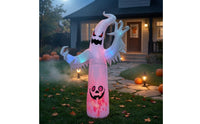 Spooky Halloween Inflatable Ghost Scary Halloween Ghost Inflatable Easy Setup Weather-Resistant for Porch