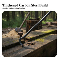 High Hardness Hexagonal Steel Long-Lasting Nail Puller Tool Good Toughness Heavy Duty Crowbar Versatile for Construction Workers, DIY Enthusiasts, Demolition Projects, Remodeling, Home Improvement, Flooring Removal