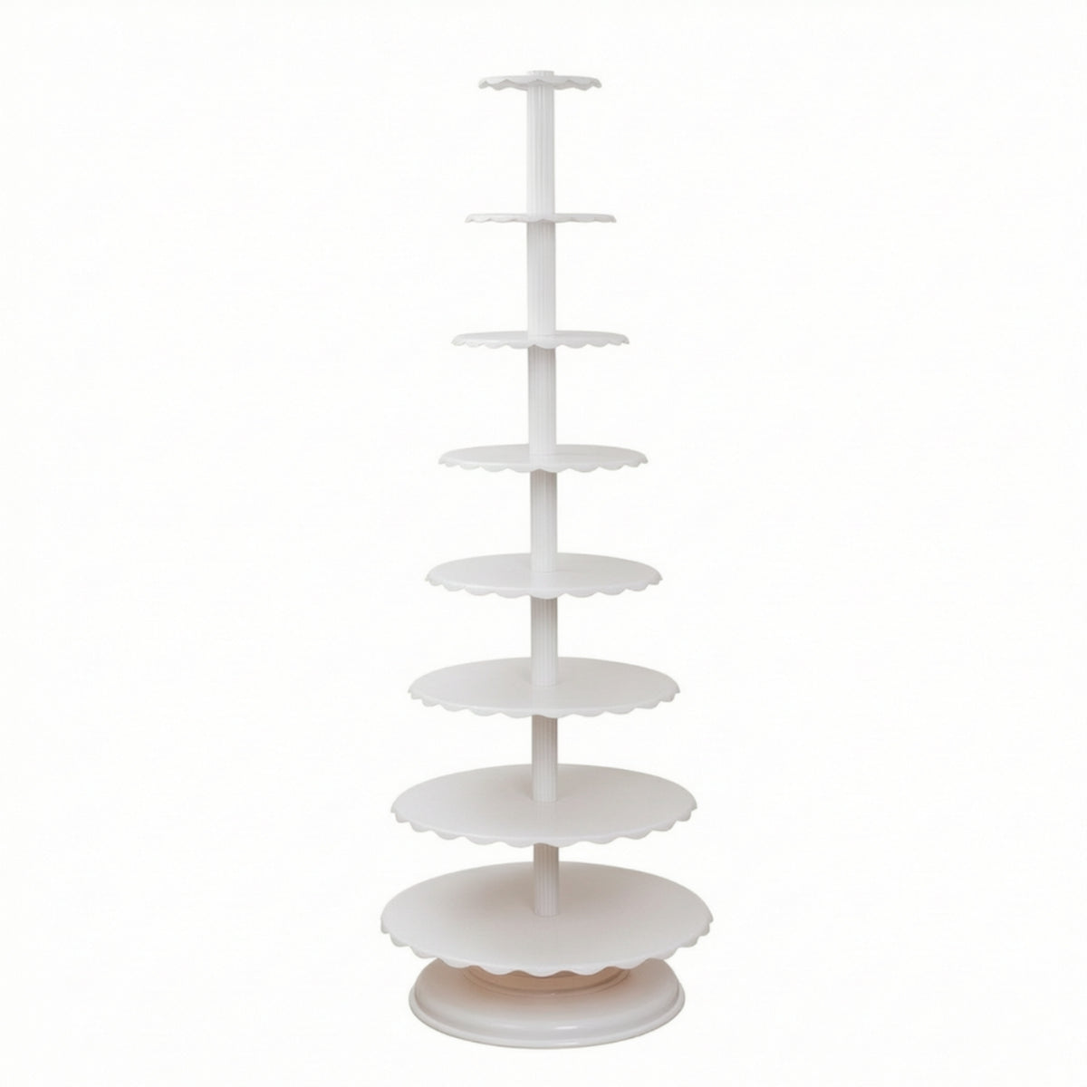 Multi-Tier Cake Stand Cake Stand with Plates White Serving Platter for Weddings