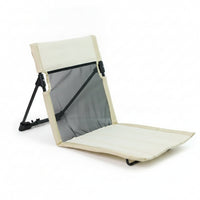 Compact Foldable Outdoor Lounge Chair Space-Saving Folding Lounge Chair Long-Lasting Sun Lounger Fully Flat for Garden