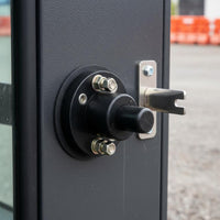 Replacement Part Loader Round Door Lock Easy to Install Vehicle Parts for Repair Workers