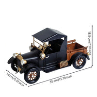 Vintage Truck Model Classic Decor Compact for Car Enthusiasts