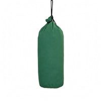 Double-Stitched Empty Training Sandbag Fillable Canvas Hanging Sandbag Reinforced Seams Cylindrical Training Bag Green