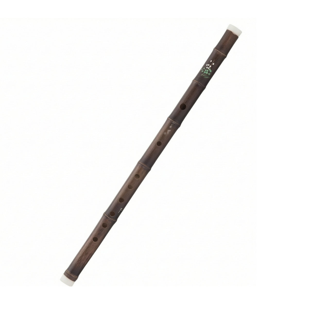 One-Piece Chinese Bamboo Flute Cylindrical Bamboo Flute Beginner Dizi Easy to Play for Beginners, Students, Practice, Performance