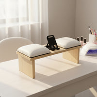 Manicure Hand Rest with Phone Holder | HandsComfortable, Nail Arm Rest with Phone Holder, for Beauty Rooms