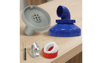32 Mm Rotating Outlet Elbow Nozzle Angled Swimming Pool Nozzle Fitting Threaded Rotatable Pool Return Jet Plastic