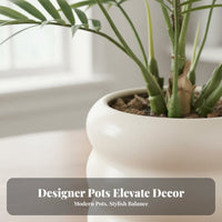 Low Maintenance Small Faux Potted Plant No Watering Needed Potted Simulated Plant Never Wilts Fake Greenery Realistic Appearance for Gardening Beginners, Busy Individuals, Living Room, Coffee Table, Bedroom, Bookshelf