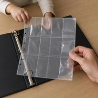 18-Pocket PP Photo Album Refill Pages for Instant Photos & Collectible Cards