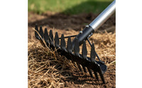 Multi-Functional Thatching Rake Easy Assembly Thatch Rake Ergonomic Design for Gardeners