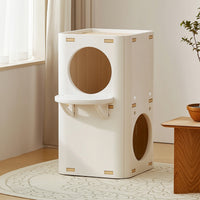 Cat Cube Space-Saving Pet Furniture Modern for Living Room, Kittens
