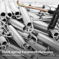 10x Trampolines Replacement Spring High Trampolines Spring Athletic Gear Accessory for Users, DIY Enthusiasts
