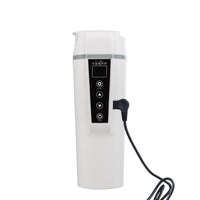 Smart Temperature Control Car Insulated Container with Digital Display Vehicle-Mounted Electric Car Cup Phthalate-Free Phthalate-Free-Safe Heated Travel Mug Stainless Steel for Drivers, Road Trippers, Commuters, Cars, Trucks