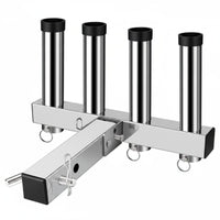Trucks Bed Fishing Rod Holder No Required Hitch Mount Fishing Rod Holder Adjustable Angle for Fishermen, Boating
