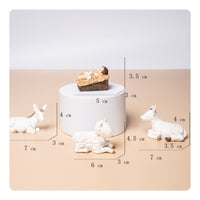 9 Pieces Collectible 9 Piece Nativity Set Vivid Details Christmas Nativity Set Detailed Carving Christmas Manger Scene Figurines Hand-Painted for Collectors, Church Groups, Tabletop, Mantlepiece