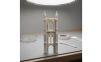 Miniature Gothic Arch Arched Openings Gothic Arch Backdrop Pointed Tapered Tips for Dollhouse, Diorama