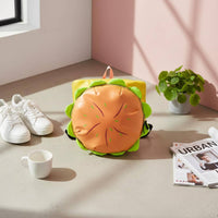 Hamburger Backpack Cute Cartoon Burger Bag Parent Child Use Cartoon Backpack for Teens, Shopping