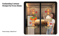Housewarming Window Sticker, Electrostatic Decorative Decal, Kitchen Glass Door