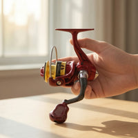 Lightweight Mini Rotating Reel Portable Mini Fishing Reel Smooth Tackle Reversible for Anglers