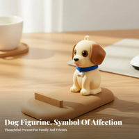 Dog Phone Stand Decorative Cute Puppy Phone Stand Great Gift Idea Desk Decoration for Teens, Kids, Office, Nightstand