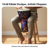 Easy to Play Goblet Djembe Warm Clear Tone Rope-Tuned Djembe Long-Lasting Hand Drum Lightweight for Beginners, Music Lovers, Musicians, Live Performances, Jam Sessions, Outdoor Festivals, Home