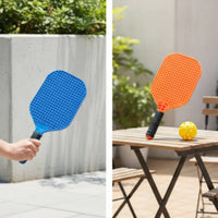 One-Piece Pickleball Paddle with Ball Textured Honeycomb Pickleball Paddle Lightweight Equipment Sweat-Absorbent for Outdoor Recreation