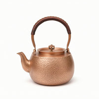 Tea Kettle Spill Resistant Copper Kettle Heat Resistant Teapot for Collectors, Kitchen Decor