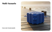 Versatile Dock Pontoon High Buoyancy Plastic Buoyant Cube Connecting Dock Buoy Easy Installation Buoyant Walkway Block