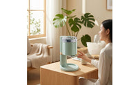 Soft Serve Ice Cream Machine with Dispenser 1000ml Ice Cream Maker Swirled Appliance Automatic for Families