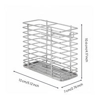 Stainless Steel Draining rack Stainless Steel Dish Drainer Self-Draining Household Storage for Small Kitchens