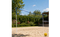 Volleyball Net Full Kit Adjustable Height Portable Volleyball Net System Quick-Collapse for Families, Beach