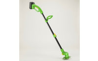 Lightweight Cordless String Trimmer Portable String Trimmer with Battery Ergonomic Lawn Edger Telescopic for Homeowners