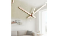 Non-Ticking Modern Minimalist Wall Clock Easy Installation Round Frameless Wall Clock Home Decor for Living Room, Bedroom, Office