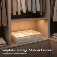 Adjustable Dividers Underwear Divider Box Space Saving Multi-Compartment Organizer foldable Household Storage Stackable Design for Adults, householders, Parents, Drawer, Bedroom, Chest of drawers