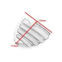 2 Pieces Motorcycle Foot Pegs with Rubber Grip Pattern Comfortable Biker Style Foot Pedals Lightweight for Motorcycles