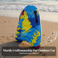 Inflatable Kids Inflatable Wave-Riding Board Long-Lasting Thickened PVC Inflatable Wave-Riding Board with Handles