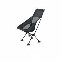 Foldable Design Lightweight Moon Chair Easy to Assemble Ultralight Camp Chair Quick Setup Camping Furniture Stable Structure for Motorcyclists, Backpackers, Motorcycle Touring, Picnics, Backyard, Backpacking