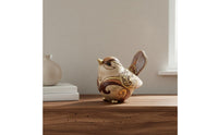 Bird Statue Bohemian Style Decorative Bird Sculpture Gift Idea for Garden