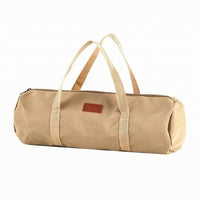 Zippered Oxford Cloth Stuff Sack Label Tag Carry Handle Gear Bag