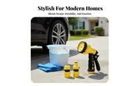 Leak-Proof High Pressure Spray Leakproof Car Wash Water Adjustable Flow Control for Gardeners, Pet Owners, Window Cleaning