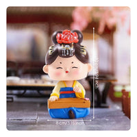 National Trend Design Tang Dynasty Lady Figurine Exquisite Gift Tang Dynasty Lady Statue Cultural Significance Chinese Ancient Woman Figurine Detailed for Girls, Women, Collectors, Desktop, Bedroom, Study Room, Office