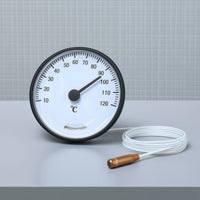 Thermometer with Coiled Measuring Tip Preciso Liquid-Expansion Thermometer Sin