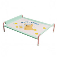 Raised Pet Cot Spill-resistantResistant Elevated Pet Bed Bed Metal Frame for Indoor