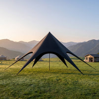 Outdoor Star Canopy Tent Portable Sky-High Canopy Easy-Setup Shelter Wind-Resistant for Camping